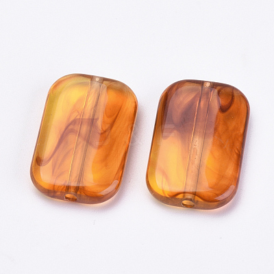 Acrylic Beads X-OACR-S016-34-1