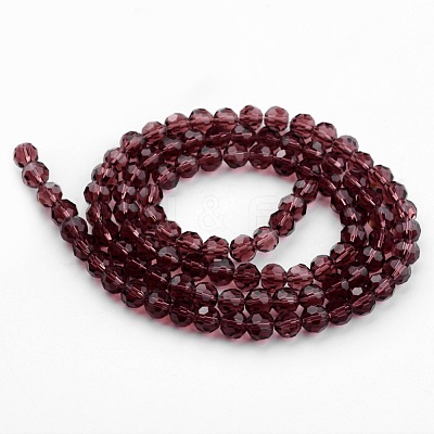 Transparent Glass Bead Strands X-GLAA-G013-4mm-59-1