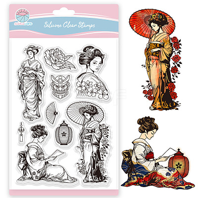 Custom PVC Plastic Clear Stamps DIY-WH0448-0846-1