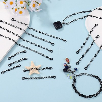 4 Styles Iron Chain Extender FIND-SZ0003-75A-1