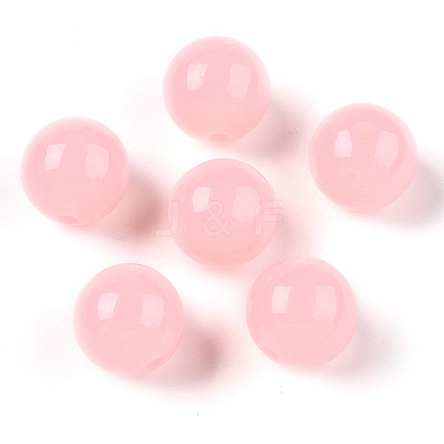 Opaque Acrylic Beads OACR-H038-09-05-1