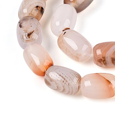 Natural Red Agate Beads Strands G-T144-44F-1