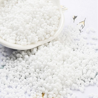 Baking Paint Glass Seed Beads X-SEED-A033-04M-1