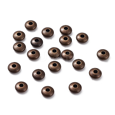 Brass Spacer Beads KK-E246-R-1