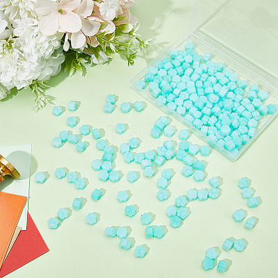 200Pcs Paw Print Sealing Wax Particles DIY-CP0009-32-1