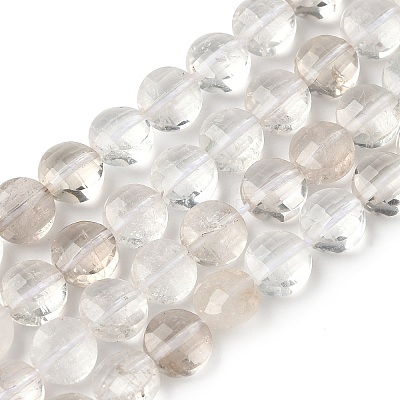 Natural Quartz Crystal Beads Strands G-C179-A52-03-1