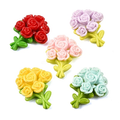 Opaque Resin Cabochons RE-CBA6D7B-01-1