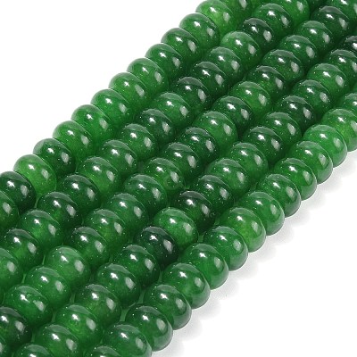 Dyed Natural White Jade Beads Strands G-G107-A09-01-1