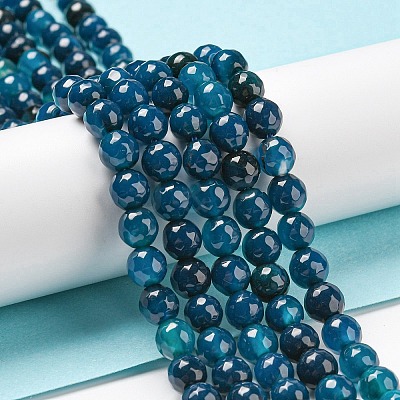Natural Agate Beads Strands X-G-C082-A01-05-1
