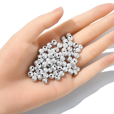 Frosted Acrylic Beads OACR-YW0002-24B-01-1