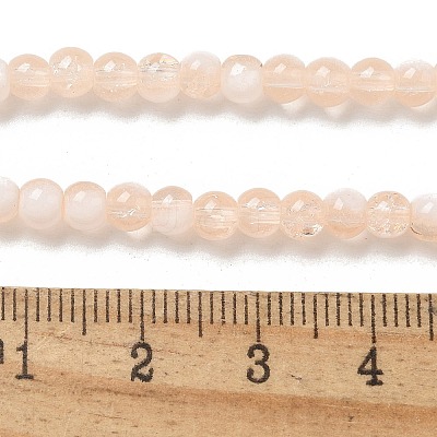 Crackle Glass Beads Strands GLAA-U001-4mm-05-1
