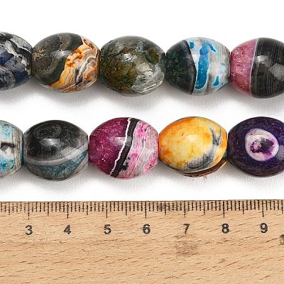 Natural Agate Beads Strands GG-L001-J01-03-1