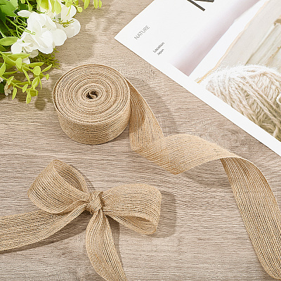 1 Roll Burlap Ribbon OCOR-CY0001-71B-1