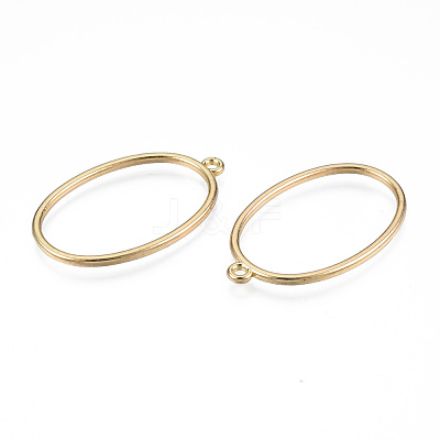 Alloy Open Back Bezel Pendants PALLOY-T085-08LG-1
