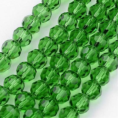 Transparent Glass Bead Strands GLAA-G013-4mm-M-1