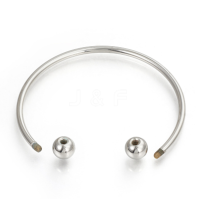 Brass Cuff Bangles Making X-BJEW-Q693-02-1