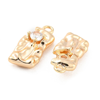 Brass Pendants KK-E090-13G-1