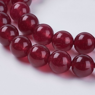 Natural Mixed Gemstone and Dyed Jade Beads Strands G-G151-8mm-M2-1