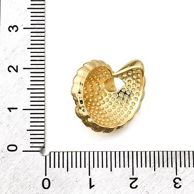 Ocean Series Brass Beads KK-B136-03G-04-1