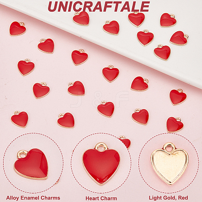 80Pcs Alloy Enamel Charms ENAM-UN0001-11-1