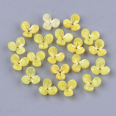 Cellulose Acetate(Resin) Bead Caps X-KK-S161-04C-1