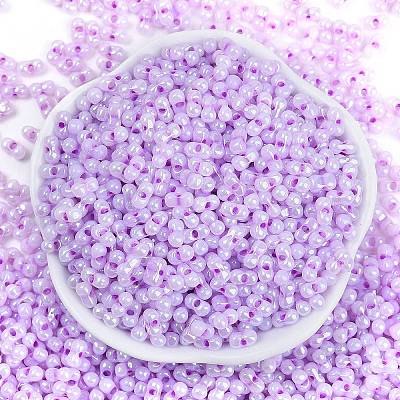 Lustered Glass Seed Beads X1-SEED-K010-04A-1