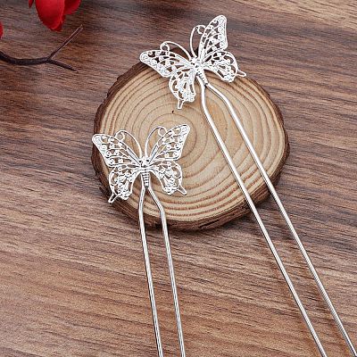 Ancient Style Brass Hair Fork Finding PW-WG3DF9A-01-1