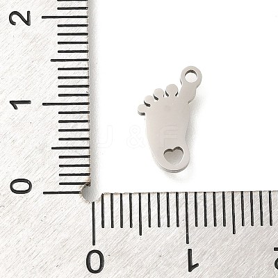 201 Stainless Steel Charms STAS-R132-12P-1