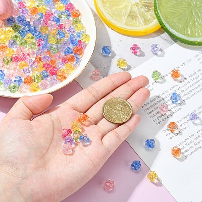Transparent Acrylic Beads TACR-S154-20A-1