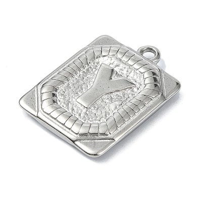 Anti-Tarnish 304 Stainless Steel Pendants STAS-U033-01P-Y-1