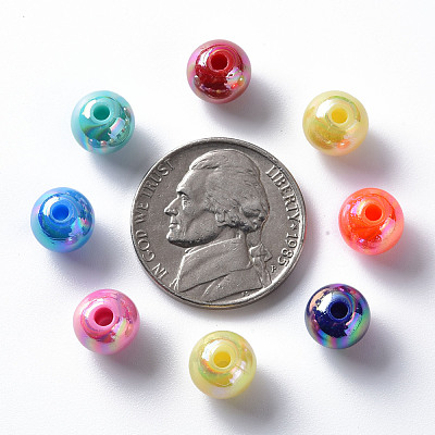 Opaque Acrylic Beads MACR-S370-D8mm-M2-1