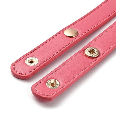 PU Leather Bag Handles DIY-B067-01G-10-1