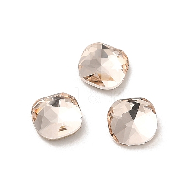 Glass Rhinestone Cabochons RGLA-P037-07A-D261-1