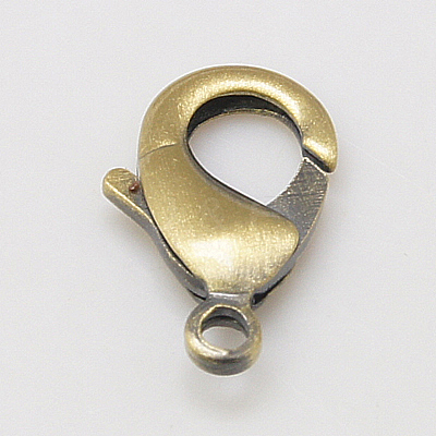 Brass Lobster Claw Clasps KK-905-AB-1
