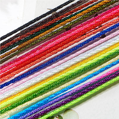 Nylon Braided Cord for Woven Jewelry Making Macrame Craft NWIR-OC0001-01-06-1
