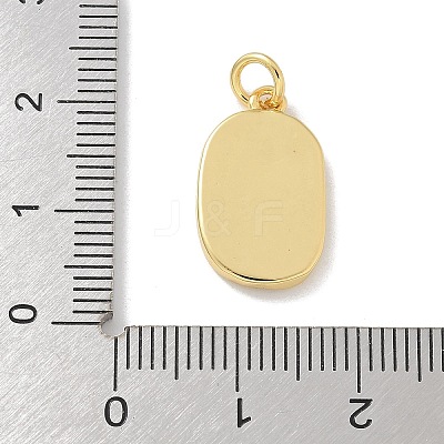Brass Pendants KK-M300-23G-1