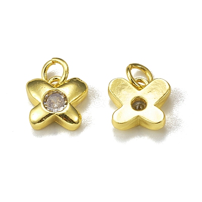 Glass Charms KK-E068-VB220-1