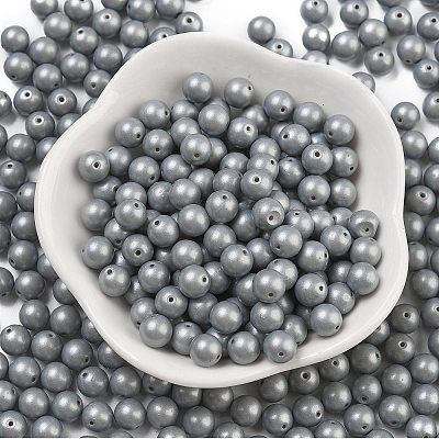 Baking Paint 3/0 Glass Seed Beads SEED-A034-02F-1
