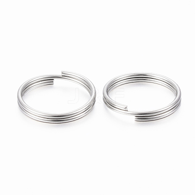 Tarnish Resistant 304 Stainless Steel Split Rings A-STAS-H413-06P-B-1