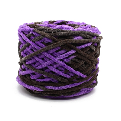 Segment Dyed Gradient Thick Polyester Yarn PW-WG7FCB9-10-1