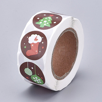 Christmas Roll Stickers DIY-J002-B09-1