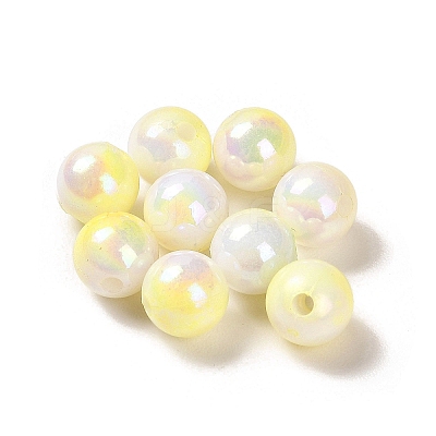 Opaque Acrylic Beads OACR-Z016-01A-03-1