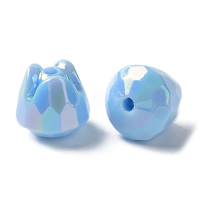 Opaque Acrylic Beads MACR-D082-01-1