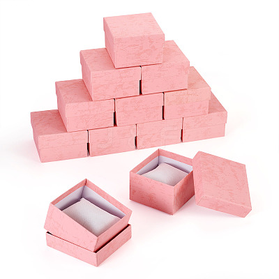 Rectangle Paper Jewelry Gift Boxes CON-TAC0010-91D-1