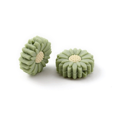 Silicone Beads SIL-WH0009-03I-1
