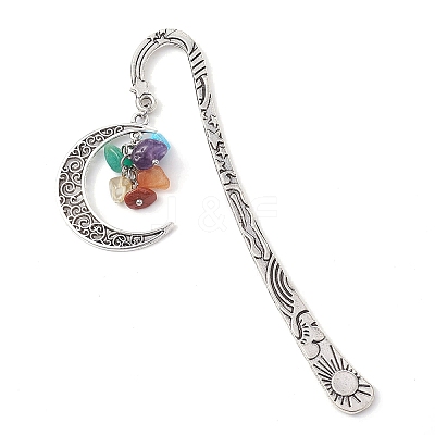 Tibetan Style Bookmarks AJEW-JK00294-1