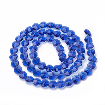 Transparent Glass Beads GLAA-Q066-14mm-A07-1