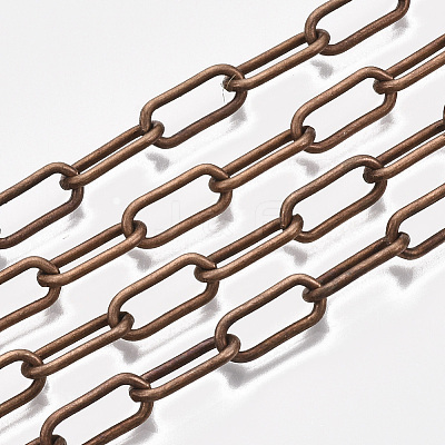 Unwelded Iron Paperclip Chains CH-S125-09B-R-1