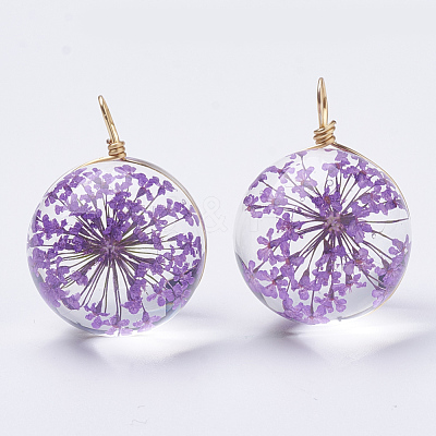 Glass Pendants X-GLAA-Q070-002B-05-1