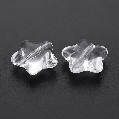 Transparent Acrylic Beads TACR-T003-27-1